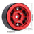 1.0" Red Scx24 Wheel Rim back with size markings