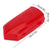 Red Plastic Roof Trunk Luggage Storage Box Decor left
