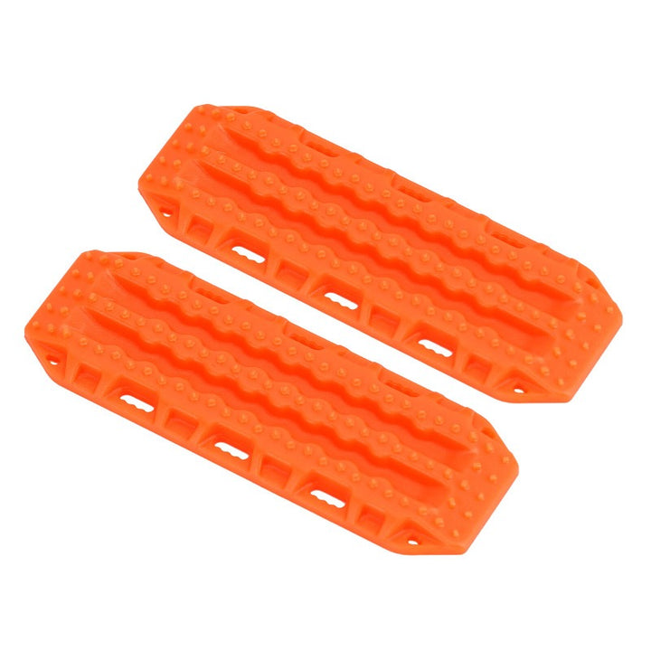 2 pcs Mini Orange Plastic Sand Ladder Boards front