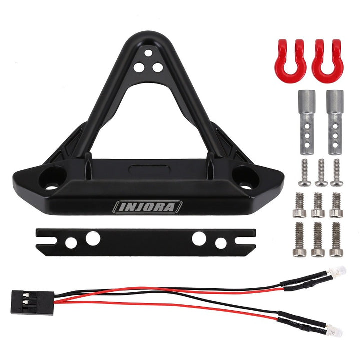SCX24 Metal Front Bumper kit parts