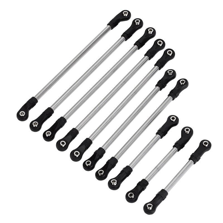 Stainless Steel Links Plastic Rod End Unassembled Kit for Traxxas TRX-4 TRX-6