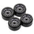 4 pcs Grey Beadlock Wheel Rims top
