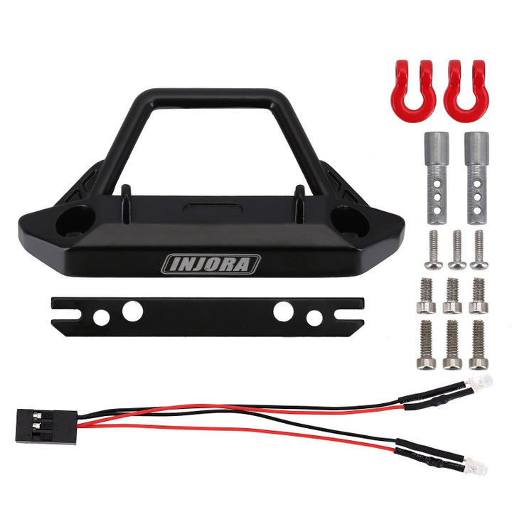 SCX24 Metal Front Bumper kit parts