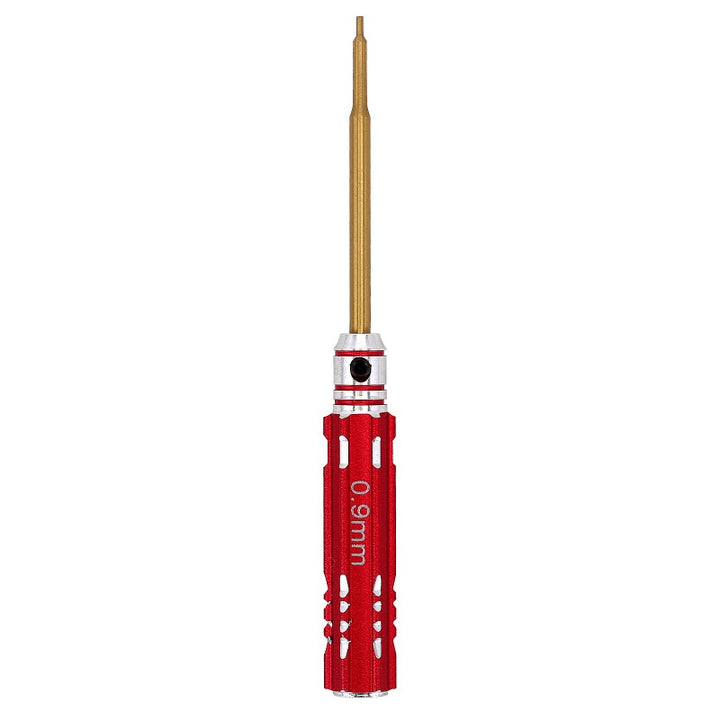 a 0.9mm red Hex Screwdriver