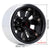 Black 9-Spokes Metal Beadlock Wheel Rim back with size marking