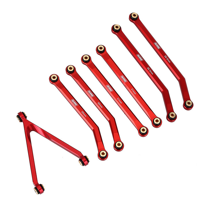 7pcs Red High Clearance Chassis Links set
