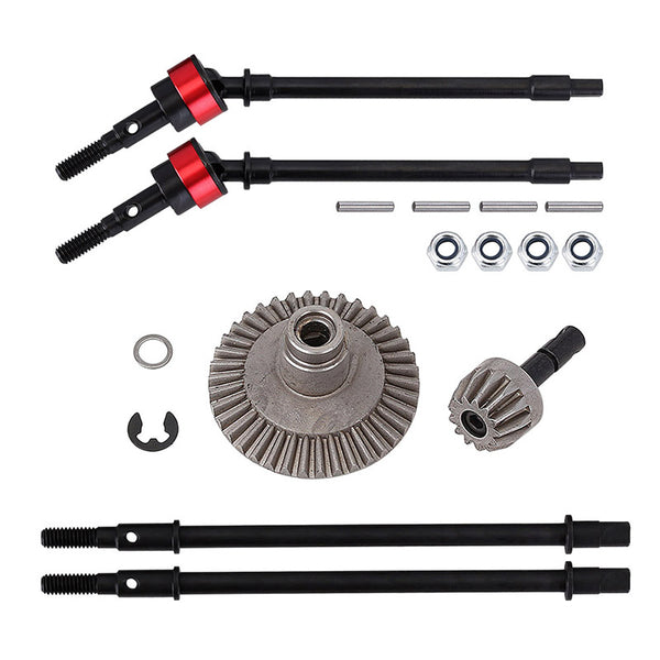 Metal CVD Front and rear Dogbone Shafts and Axle Gears