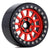 12-Spokes Red Beadlock Wheel Rim front