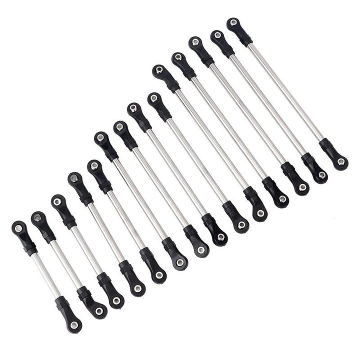 Stainless Steel Links Plastic Rod End Unassembled Kit for Traxxas TRX-4 TRX-6