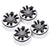 4pcs grey 9-Spokes Metal Beadlock Wheel Rims top