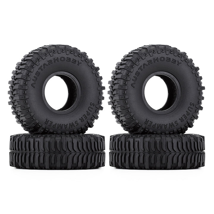 4pcs Super Swamper Rubber Mud Tires front