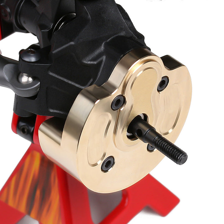 Brass Portal Steering Knuckles on axle