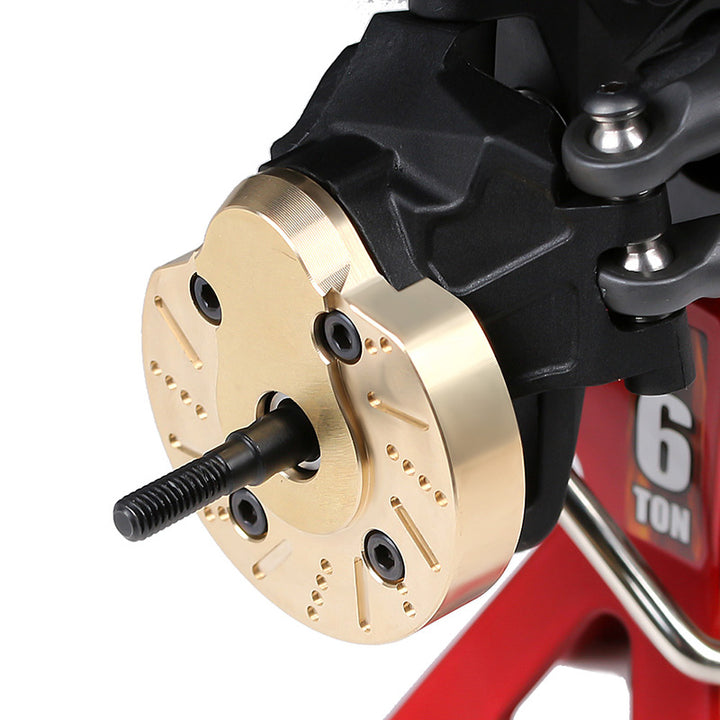 Brass Portal Steering Knuckle on axle front