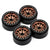 4 pcs Bronze Beadlock Wheel Rims top