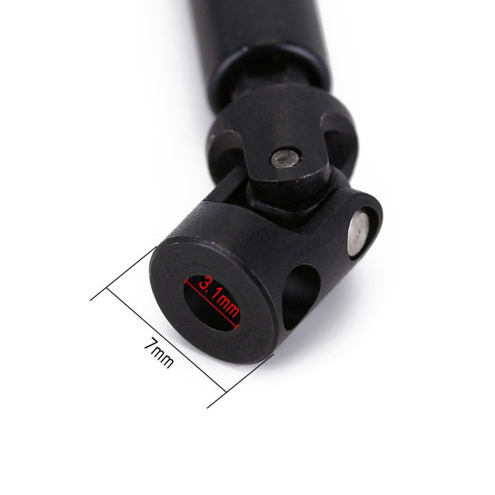 short scx24 drive shaft with Dimensions Marking