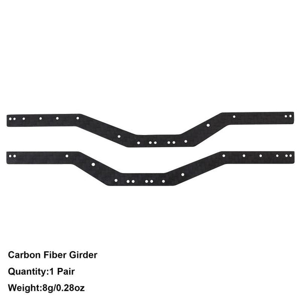 2pcs Carbon Fiber Girders Sides