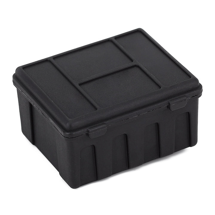 Mini Black Plastic Luggage Storage Box