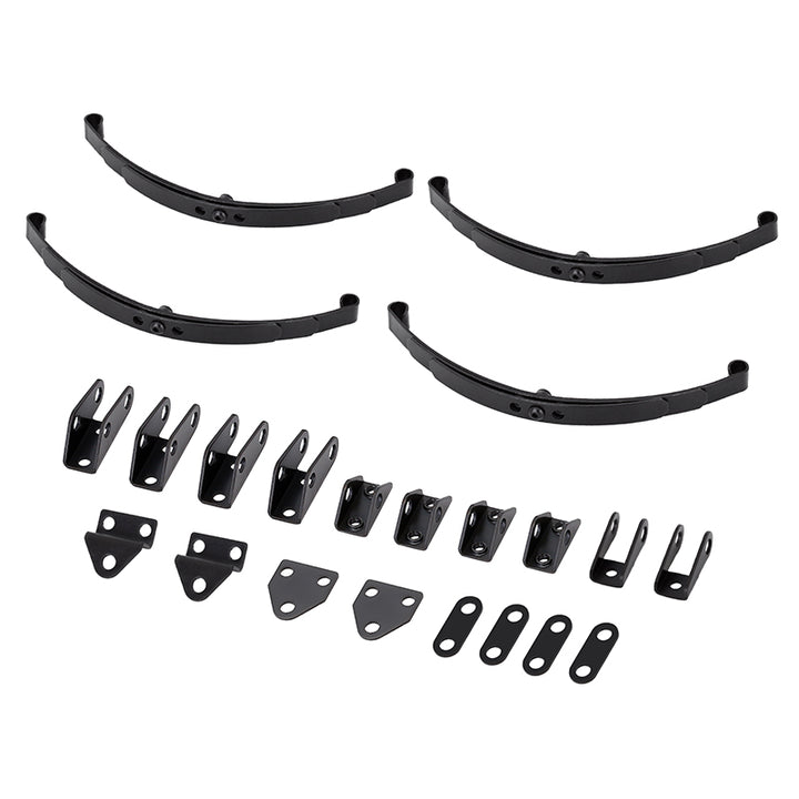 Front and Rear Steel Leaf Springs kit parts