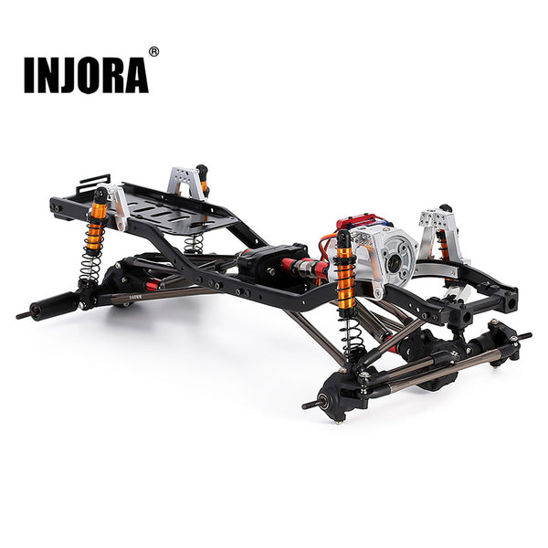 INJORA 313mm Wheelbase Chassis with Prefixal Single 2 Speed Transmissi