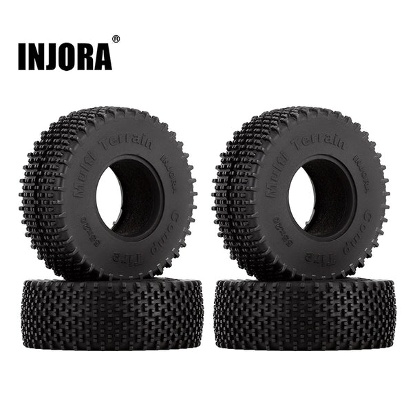 INJORA 1.0" 55*20mm Comp Pin Tires (T1013)