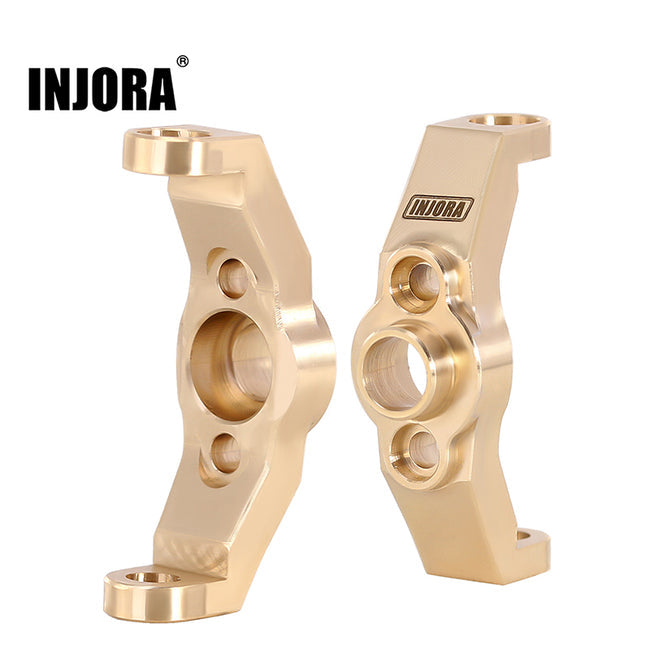 Perni Di Sterzo E Contrappesi In Ottone INJORA Per Traxxas TRX4M 1/18 - Neri