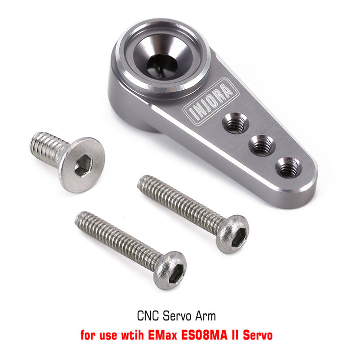 INJORA Grey servo arm with screws
