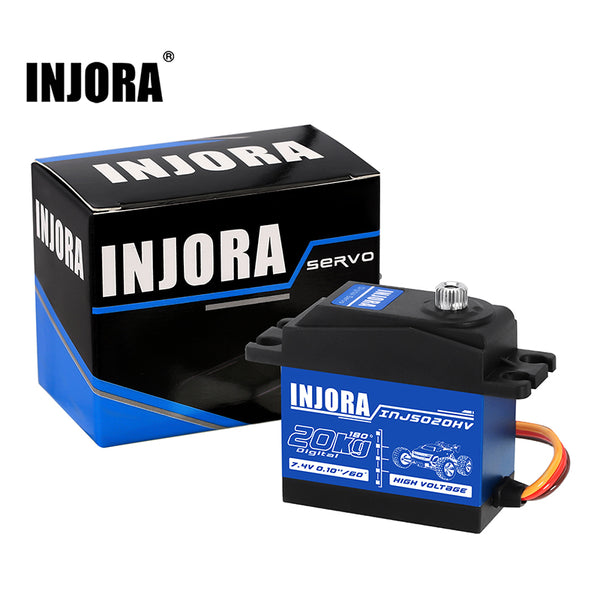 INJORA INJS020HV High Voltage Waterproof 20KG Digital Servo for 1/10 ARRMA KRATON