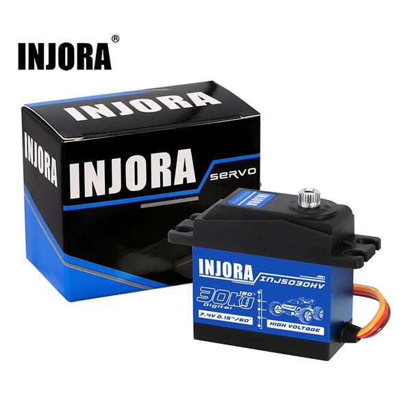 INJORA INJS030HV High Voltage Waterproof 30KG Digital Servo for 1/10 A
