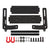 INJORA LCG Carbon Fiber Chassis Kit Frame Girder for 1/10 Axial SCX10 & SCX10 II