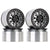 INJORA 2.9" CNC Aluminum Beadlock Wheel Rims for 1/6 SCX6