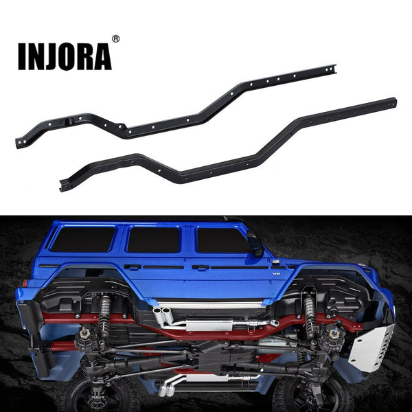 INJORA Heavy Duty Metal Steel Chassis Rails for TRX-4