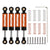 INJORA 40mm Metal Built-in Spring Shock Absorber Damper for Axial SCX24