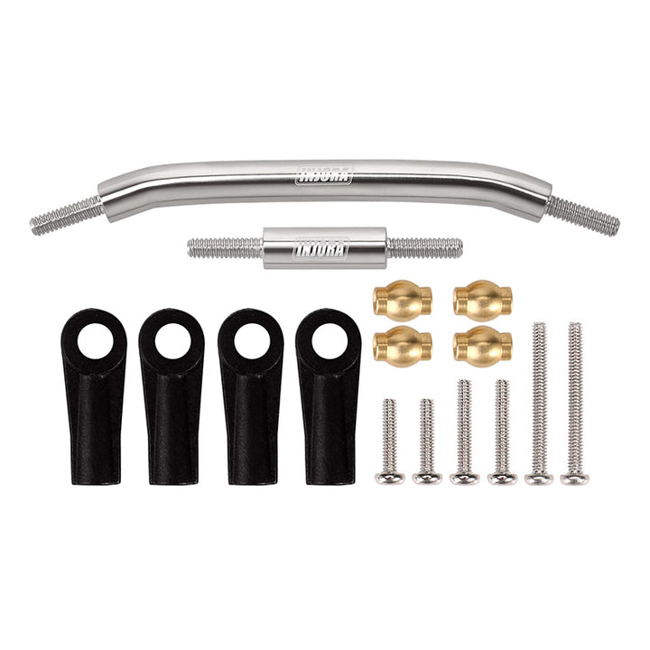 Stainless Steel Steering Links and Plastic Rod Ends and screws