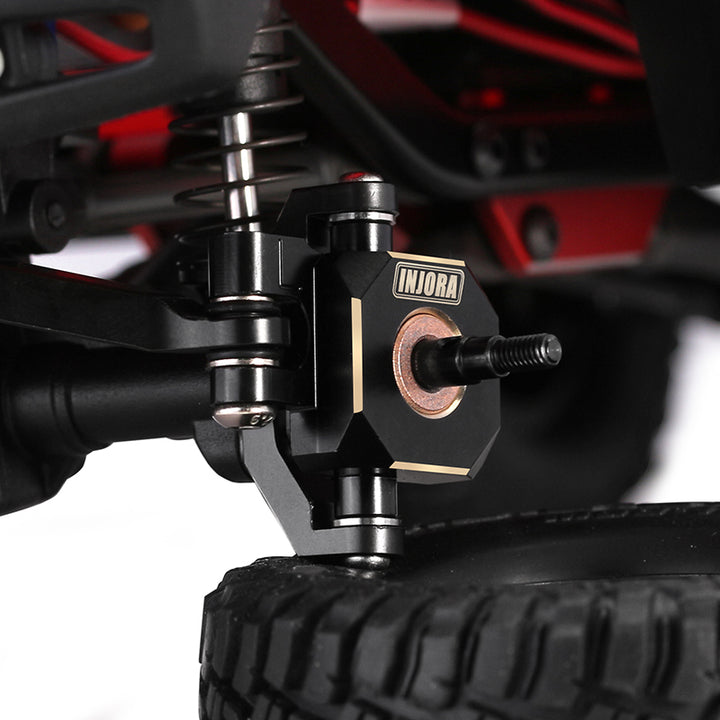 Hsthe Sea 1Pair Brass Steering Brass Contrappesi per 1/18 RC Crawler TRX4M Parti di aggiornamento Hsthe Sea 1Pair Brass Steering Brass Contrappesi per 1/18 RC Crawler TRX4M Parti di aggiornamento