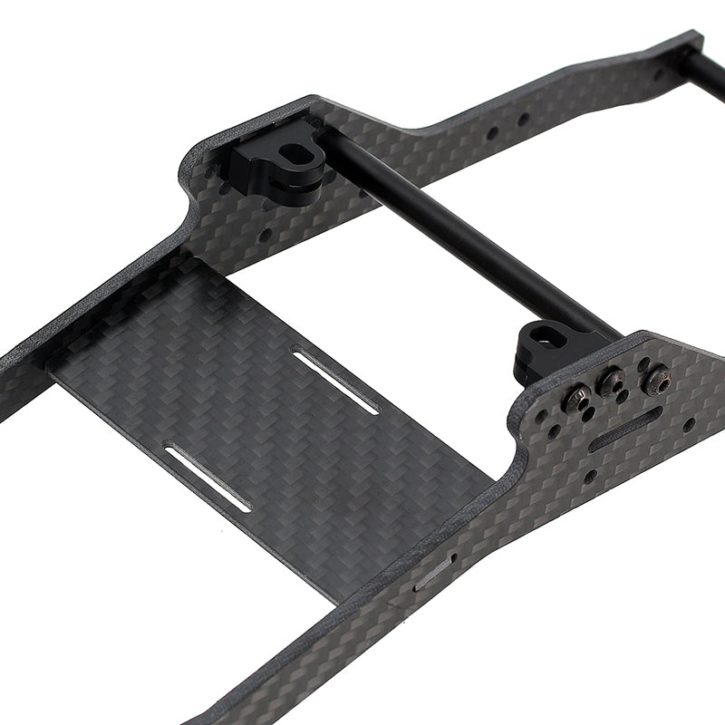アキシャル injora SCX10系 クローラー カーボン アルミパーツ INJORA LCG Carbon Fiber Chassis Kit Frame Girder for 1/10