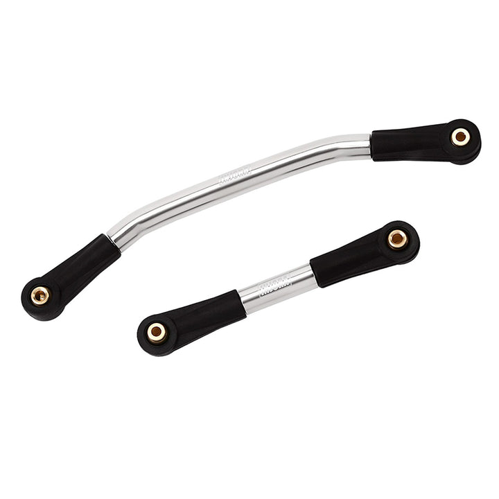 INJORA Stainless Steel Steering Links front