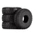 INJORA 1.0" 61*21mm Soft All Terrain Tires for 1/24 RC Crawlers (4) (T1009)