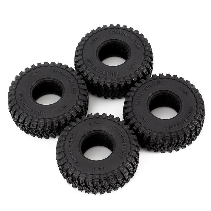 INJORA 1.0 MAVERIX M/T Banden – 57×22mm – Set van 4 (T1028 INJORA 1.0 MAVERIX M/T Banden – 57×22mm – Set van 4 (T1028