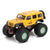 INJORA 70*38mm Monster Truck Wheels Rims Tires Set  for 1/24 RC Crawlers (4) (MT1012)