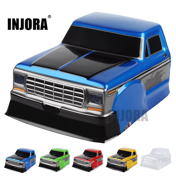 INJORA Half Pickup Head Body Shell for 1/10 RC Rock Crawler