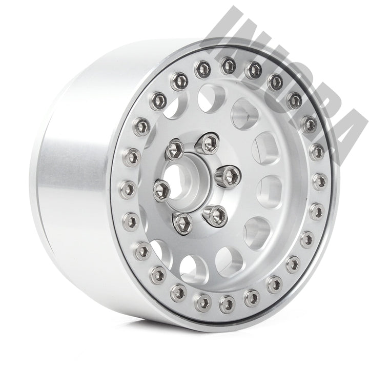 4PCS 1.9" Aluminum Alloy Beadlock Wheel Rims for 1/10 RC Crawler