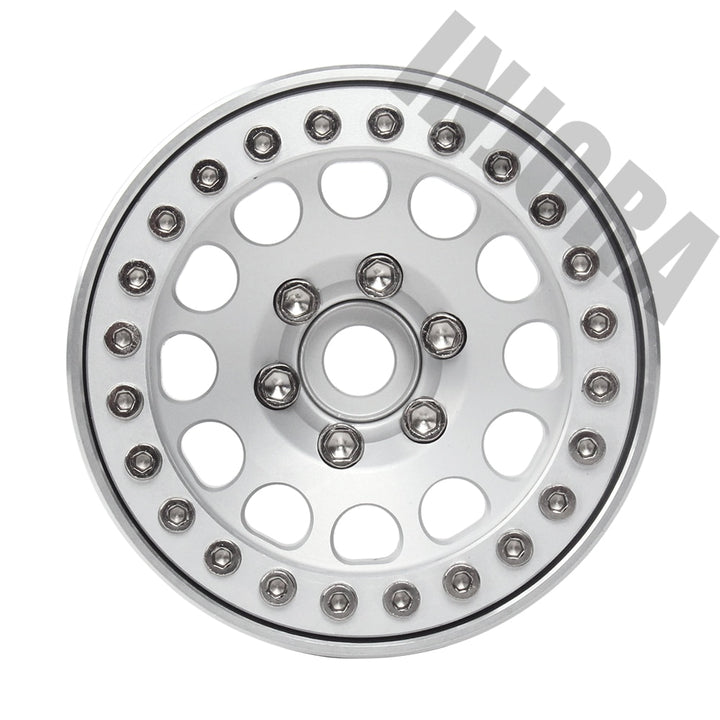 4PCS 1.9" Aluminum Alloy Beadlock Wheel Rims for 1/10 RC Crawler
