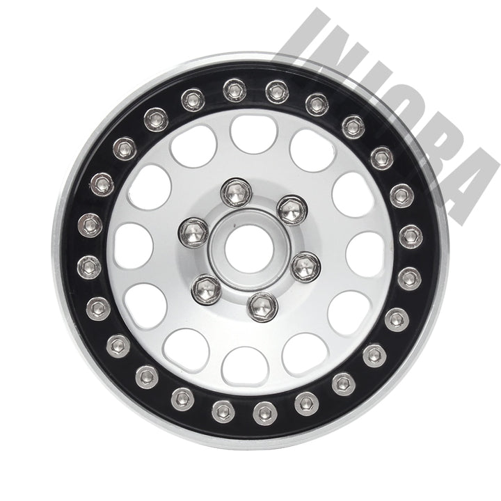 4PCS 1.9" Aluminum Alloy Beadlock Wheel Rims for 1/10 RC Crawler