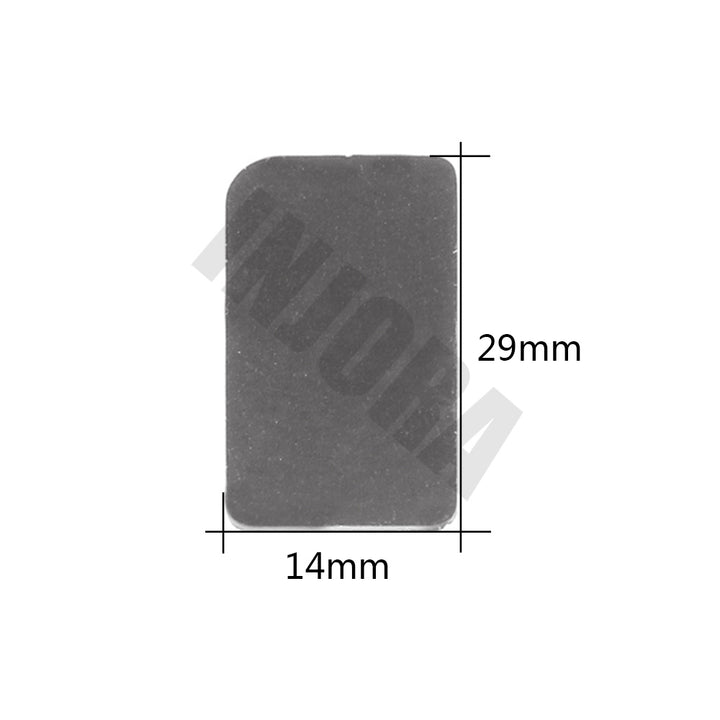 2PCS Metal Rearview Mirrors for 1/10 RC Crawler Car Traxxas TRX-4
