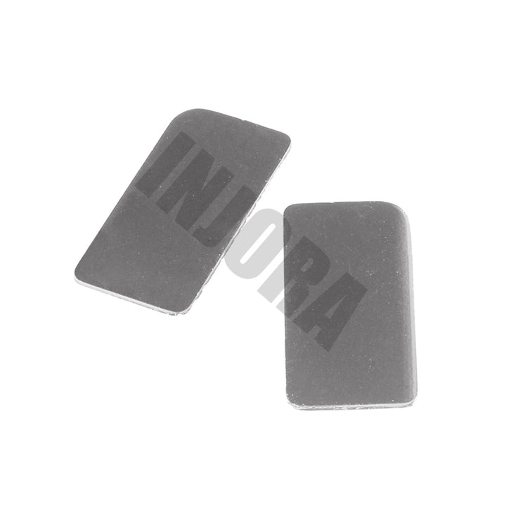 2PCS Metal Rearview Mirrors for 1/10 RC Crawler Car Traxxas TRX-4