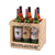 6 Wine Bottles in a Crate model