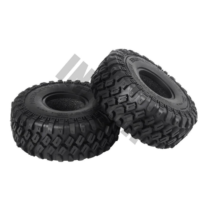 4PCS 1.9" 123*45mm Rubber Tyre Wheel Tires for 1/10 RC Rock Crawler
