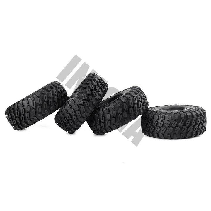 4PCS 1.9" 123*45mm Rubber Tyre Wheel Tires for 1/10 RC Rock Crawler