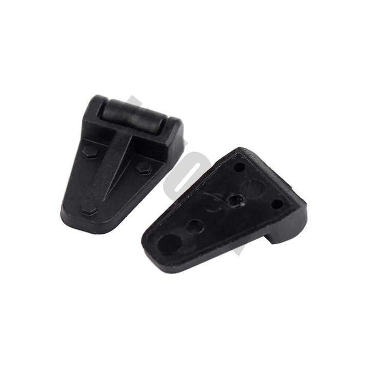 1Set Black Plastic Intake Grille Cover & Engine Cover Hinge for Traxxas TRX-4
