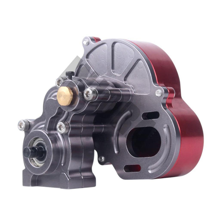 Complete Metal Gearbox Transmission Box with Gear for Axial SCX10